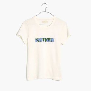 Madewell Mother Earth Lo-Fi Shrunken Tee size Large